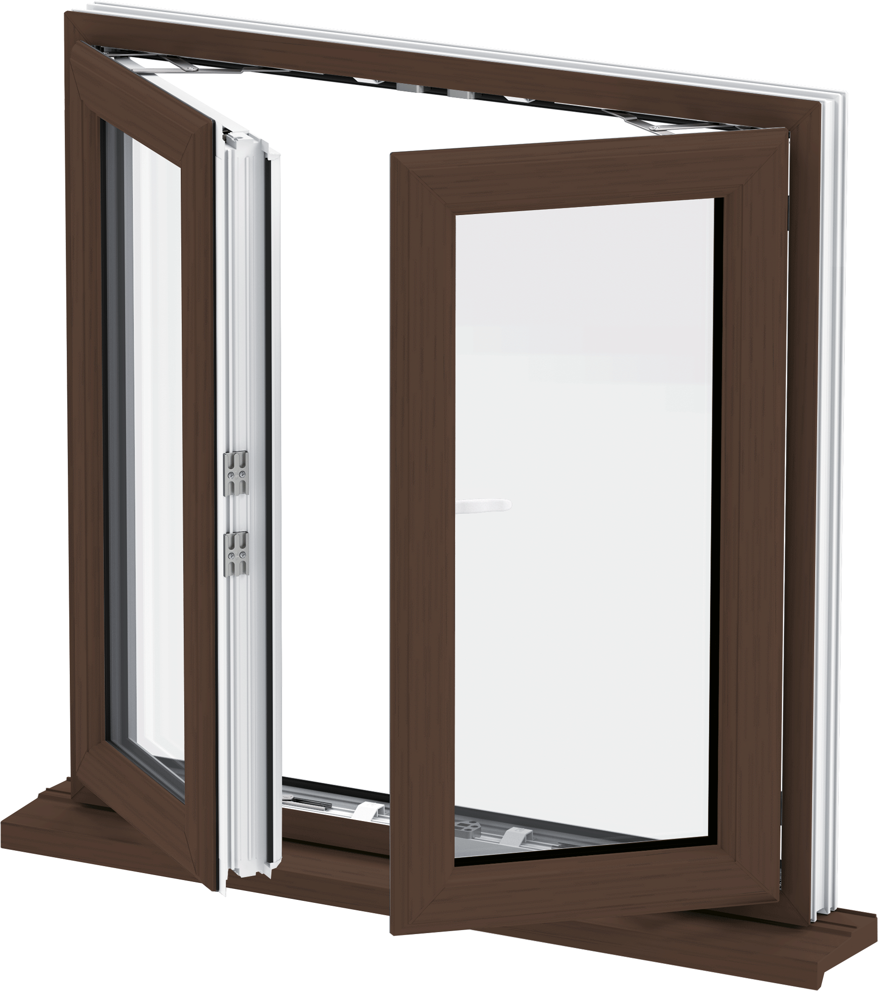 Liniar uPVC French Casement Windows